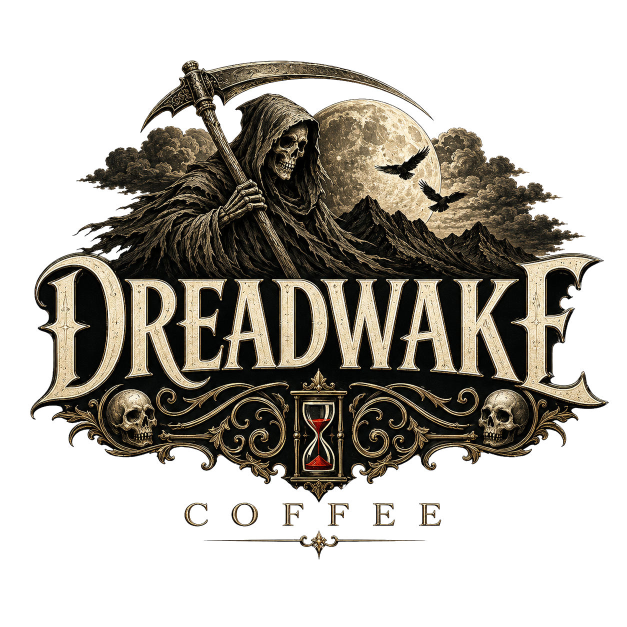 Dreadwake Coffee logo artwork